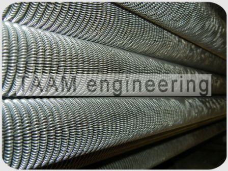 root soldered wire wound fin tubes made of stainless steel
